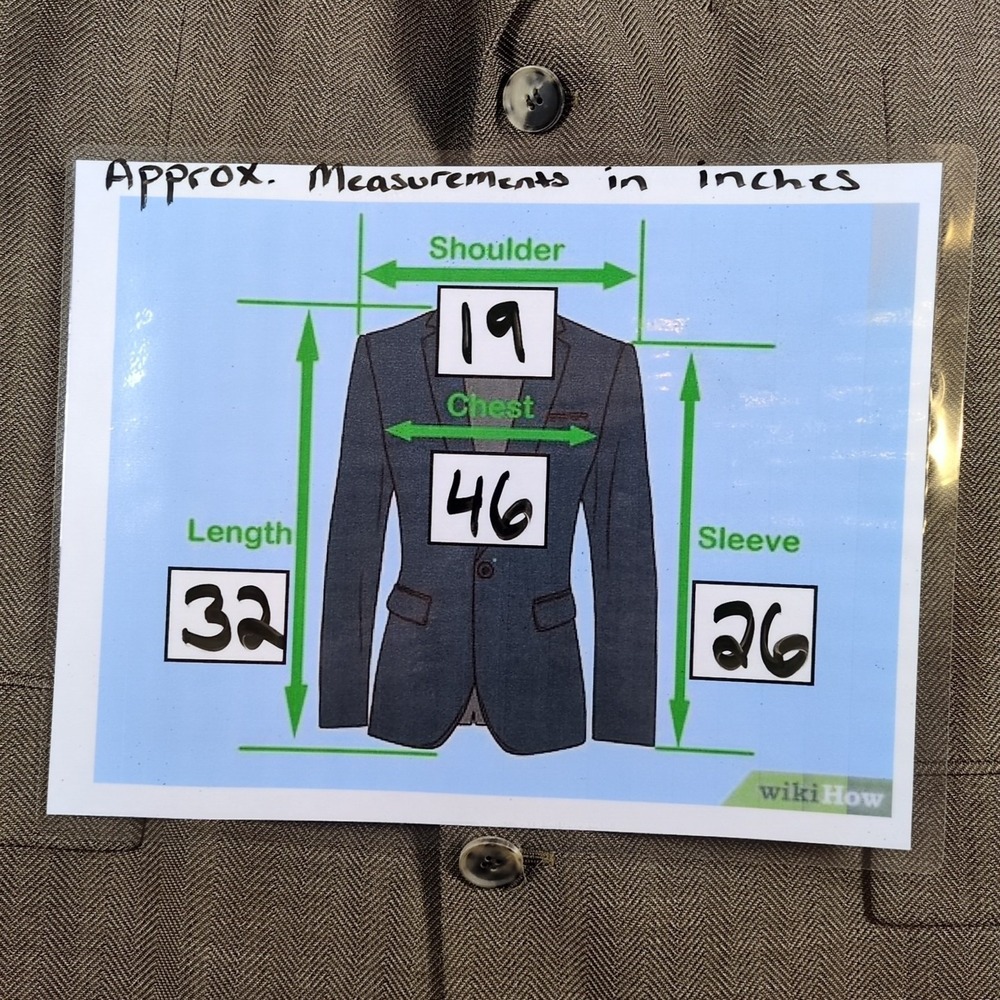 Hugo Boss Scorsese 44R 100% Wool 3 Button Blazer Brown Sport Coat Jacket USA - Picture 3 of 9